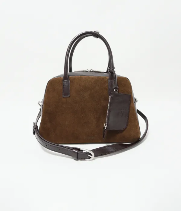 omn bowling bag _Suede brown