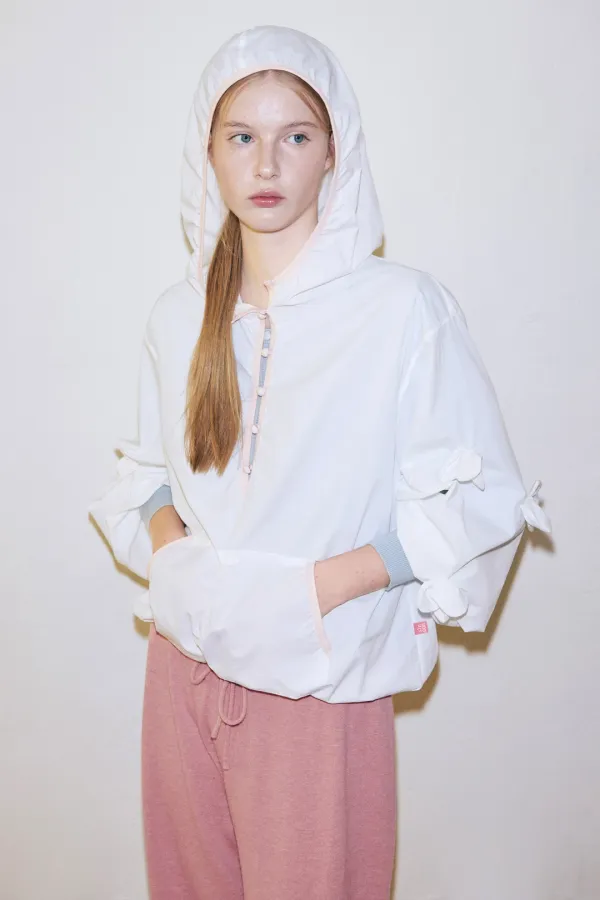 Button Up Volume Jumper (White)