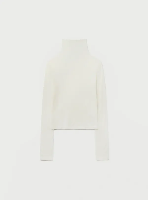[2ND] ESSENTIAL TURTLENECK TEE - BLACK