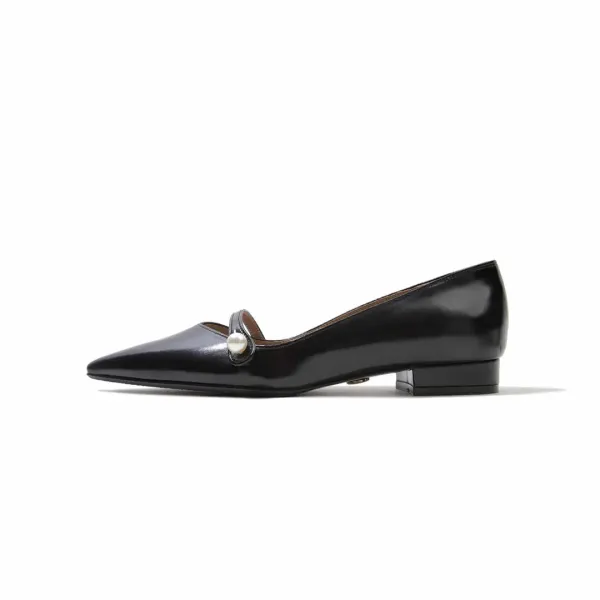 Pointed toe elodie / 블랙
