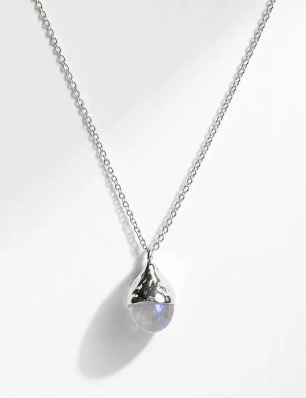 [08/03 예약배송] Clear Bell Drop  Necklace