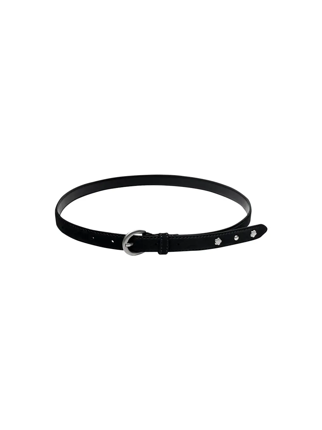 마가린핑거스 RIVET LEATHER BELT (BLACK) 상품 이미지 1