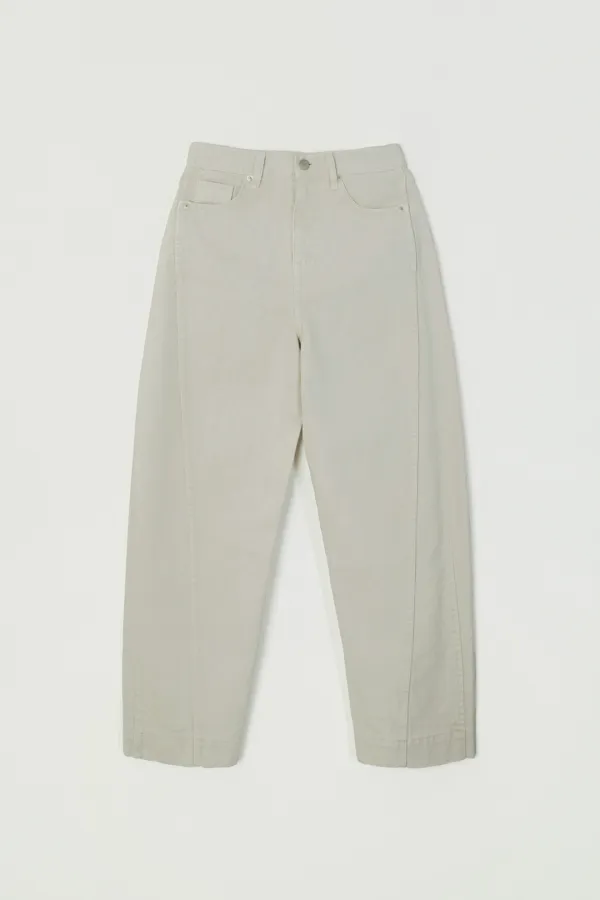 MASON DYED DENIM PANTS_LIGHT BEIGE