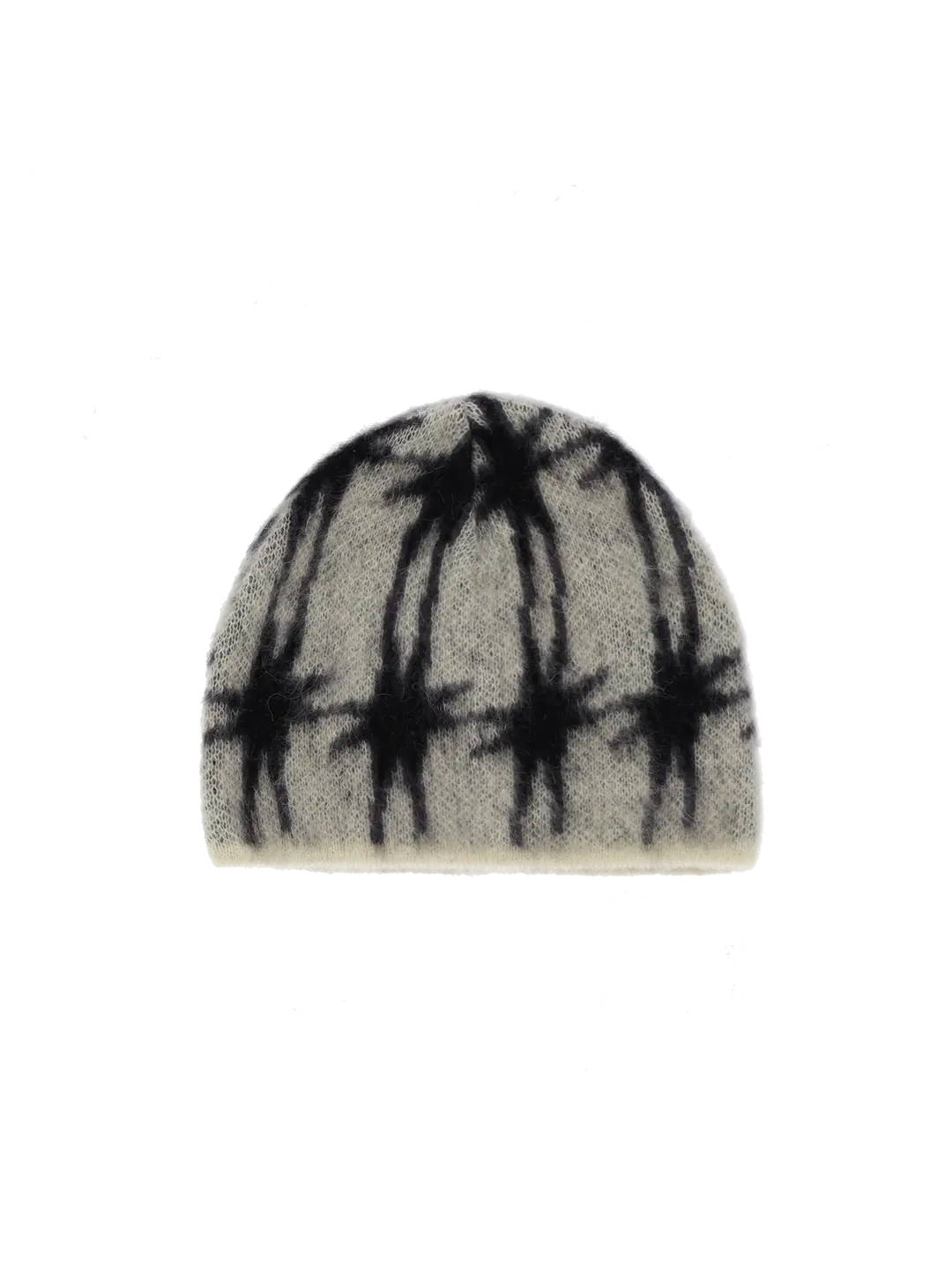 코스트퍼킬로 STAR CHECKED ANGORA BEANIE IVORY 상품 이미지 2