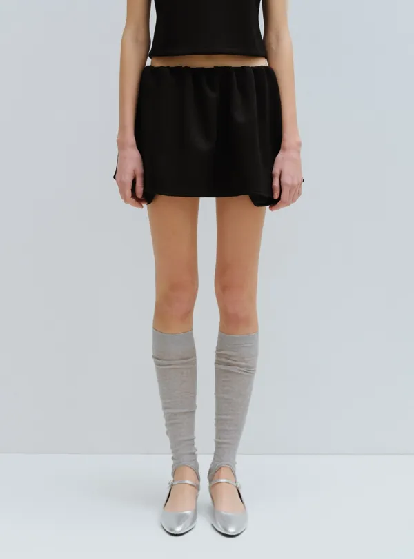 NEOPRENE BABY SKIRT (BLACK)