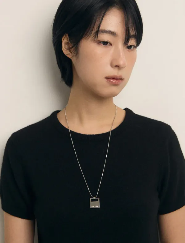[1st REORDER] LOWTIDE NECKLACE [SILVER]