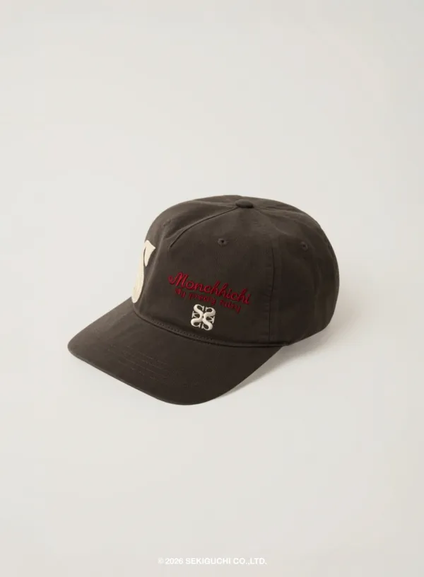 Satur X Monchhichi Vintage Casual Ball Cap - Brown