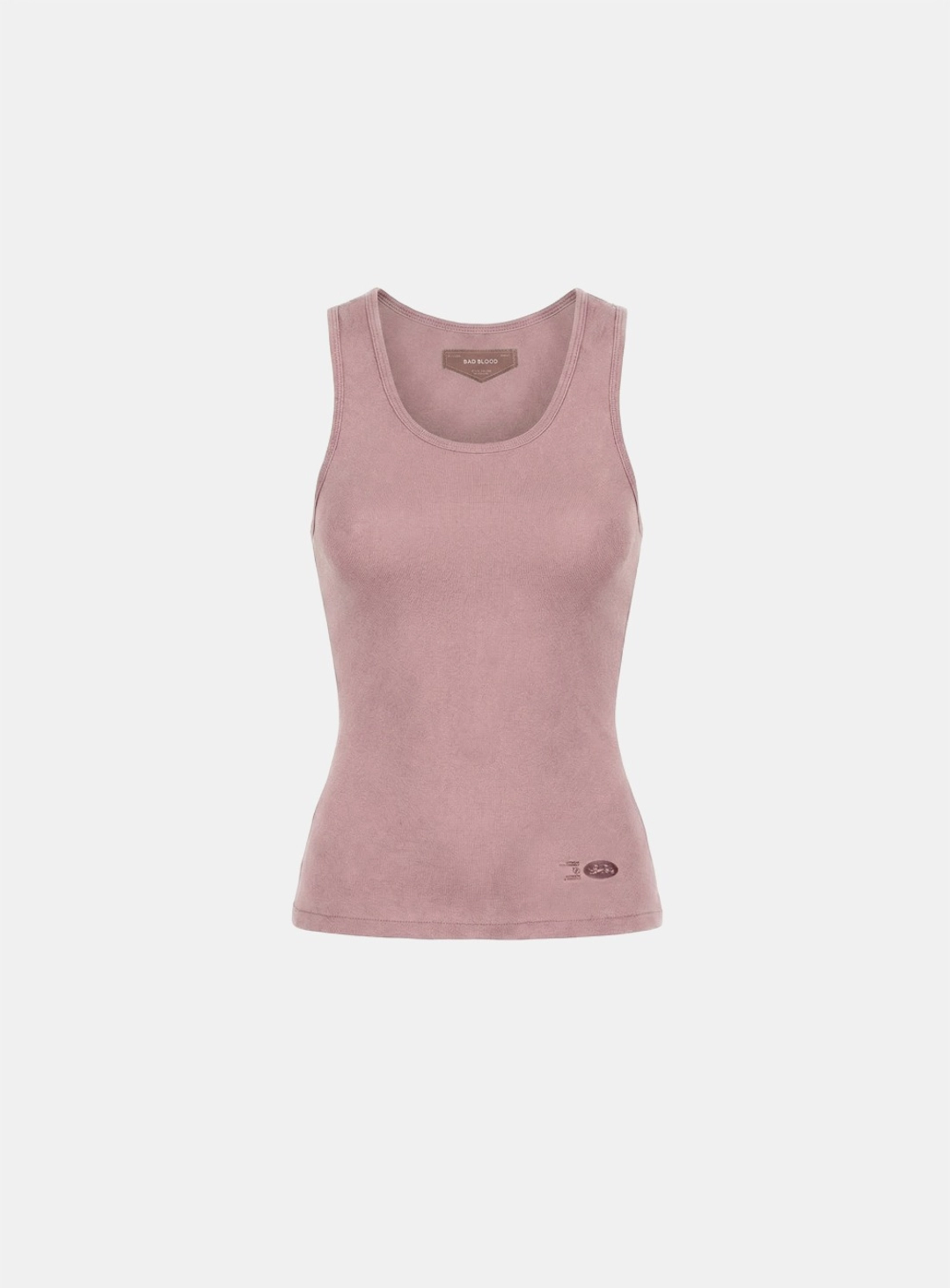 배드블러드 [w-tnk26-016] BS Cotton Jersey Classic Tank - Pink 상품 이미지 1