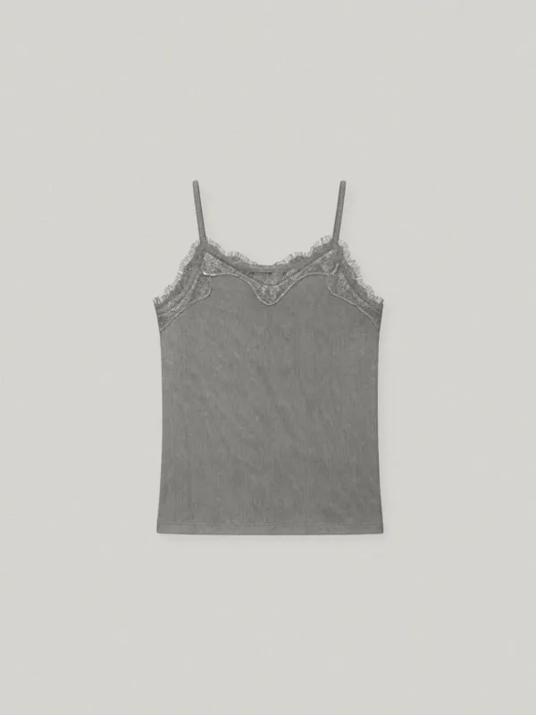 MORIN LACE SLEEVELESS (GRAY)[10월 07일 예약배송]