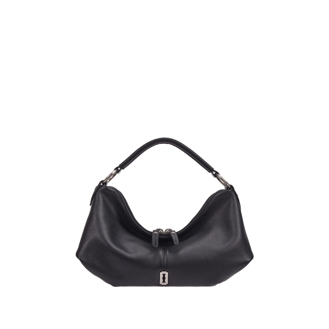 분크 Halfmoon Attache Shoulder S (하프문 아타쉬 숄더 스몰) Black 상품 이미지 2