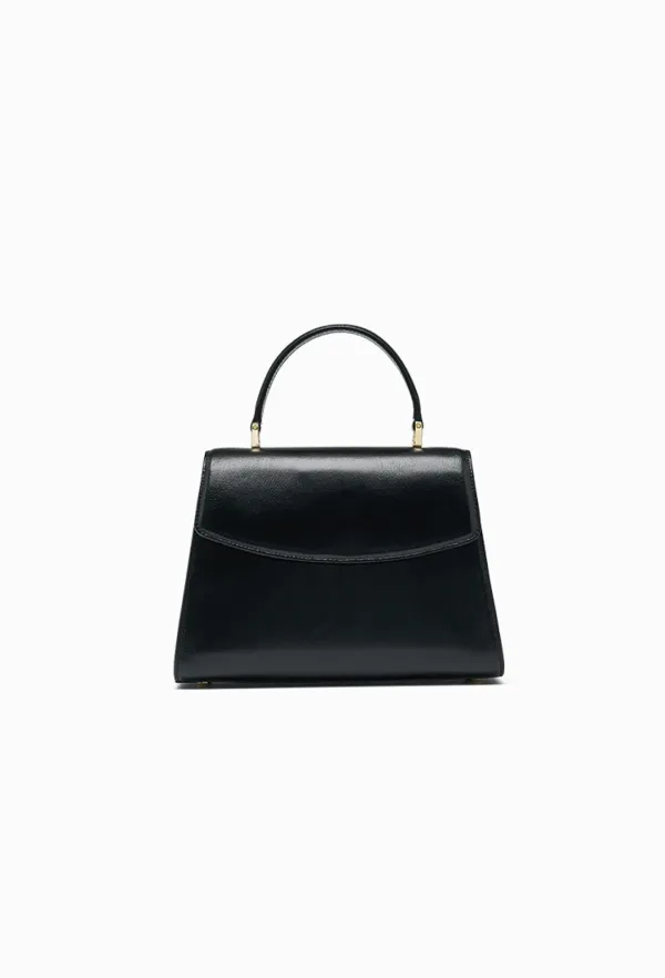 Grace Plie Middle Bag (Black)