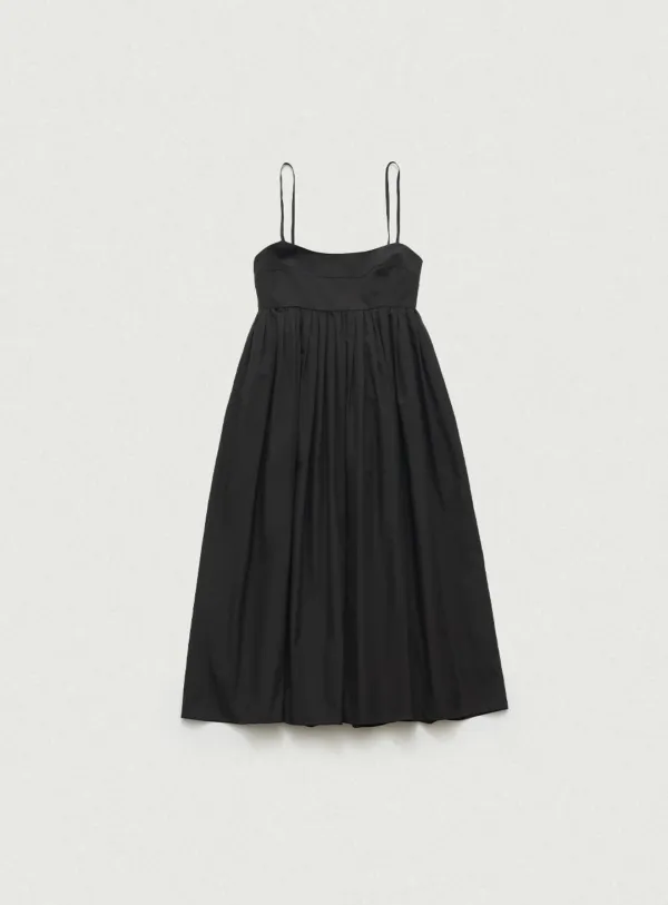 Laura Backless Midi Dress_Black