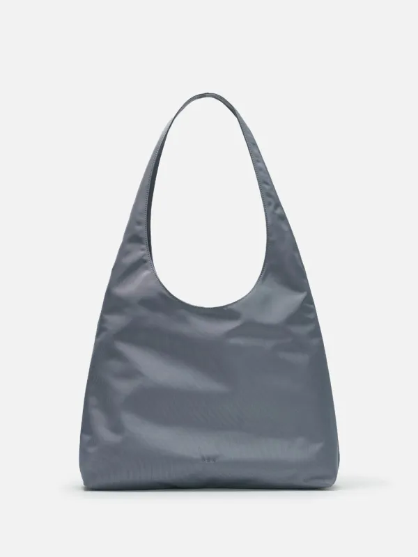 Annie hobo bag Nylon Slate blue tint