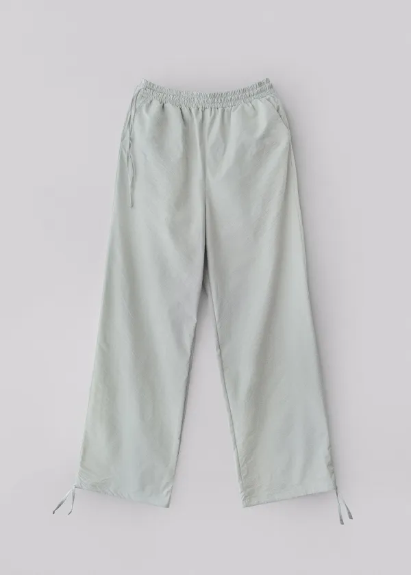 Mellow side string pants (khaki)