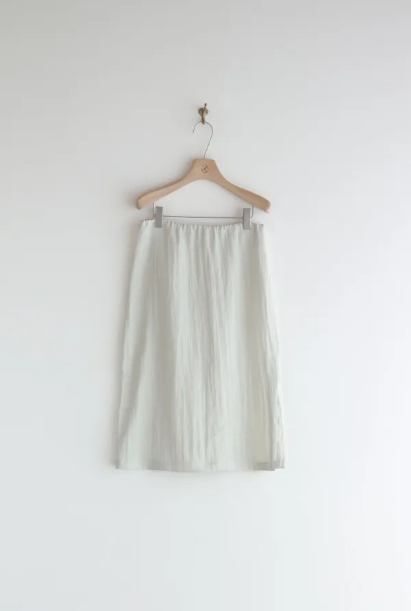 LUCA MIDI SKIRT (DUSTY SAGE)