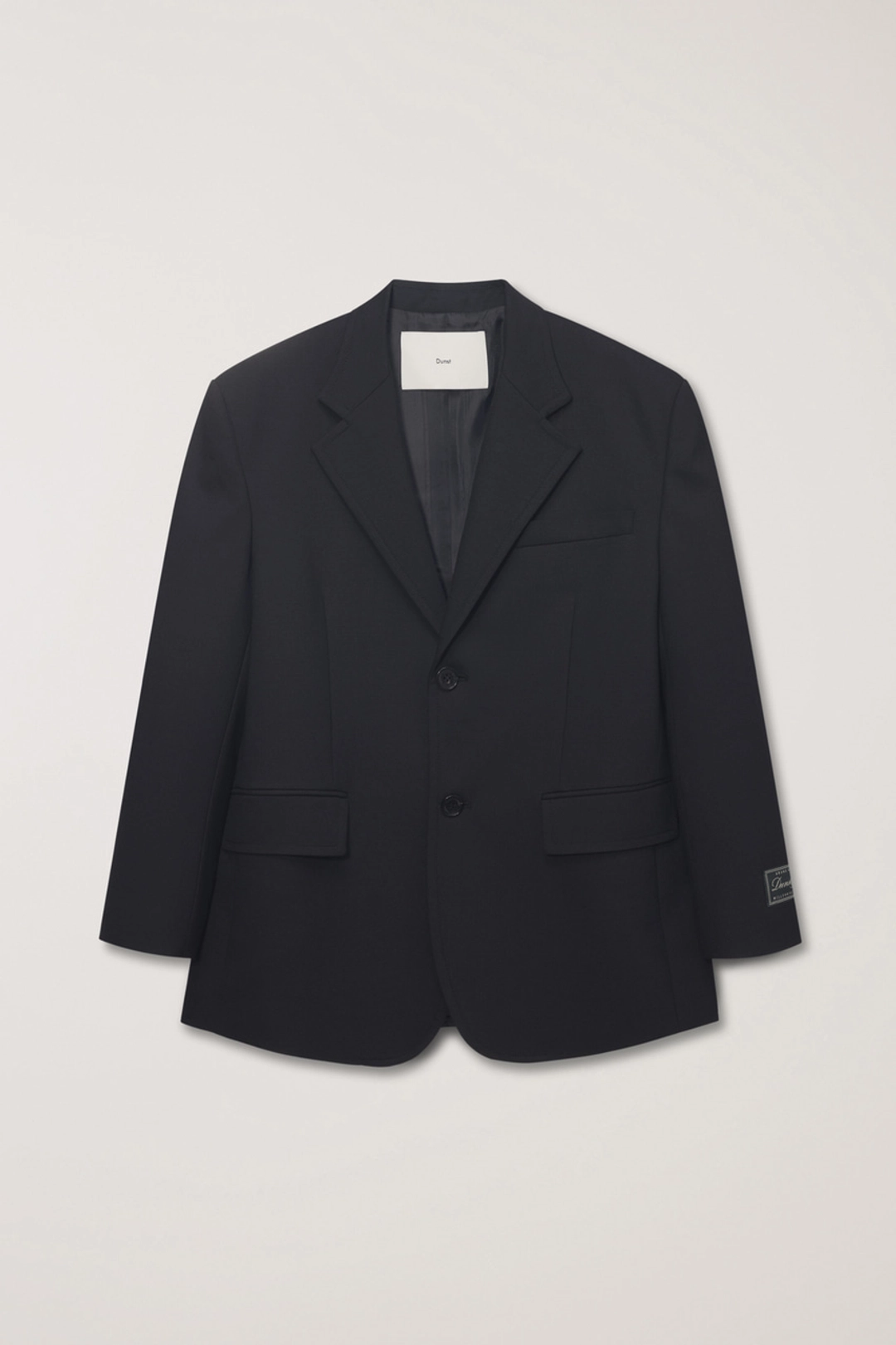 던스트 UNISEX OVERSIZED WOOL BLAZER BLACK_UDJA6A107BK 상품 이미지 1
