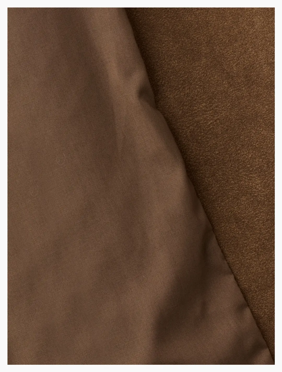 블랭크공삼 suede single half jacket (vintage brown) 상품 이미지 3