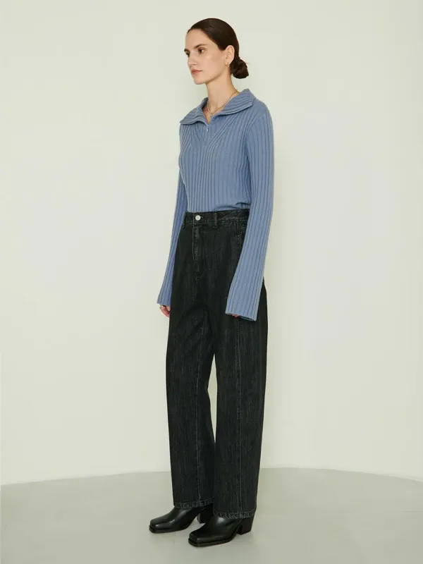 Kand Denim Pants Black