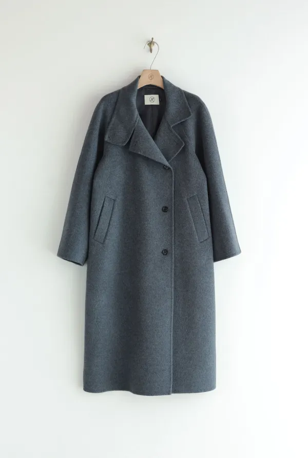 [2ND] BRETTE COAT ( CHARCOAL )