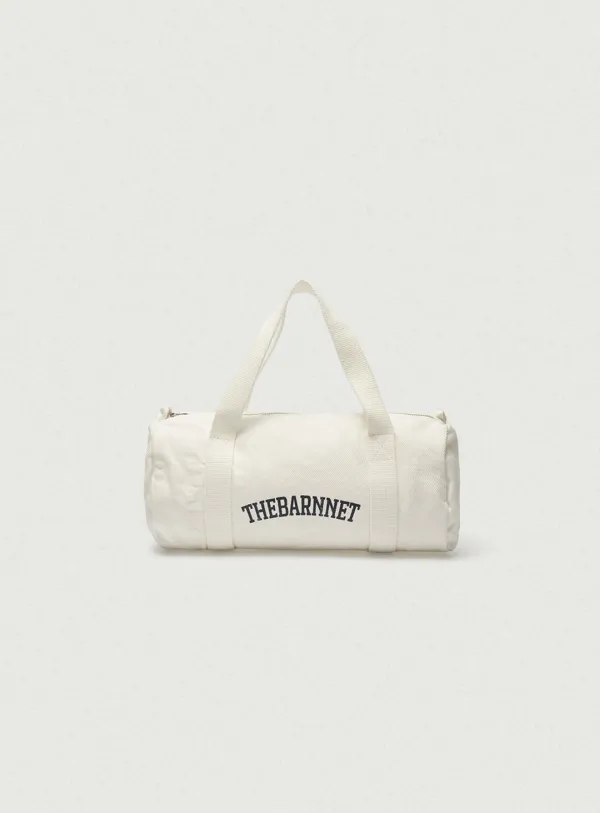 Pale Logo Duffle Bag Small_White