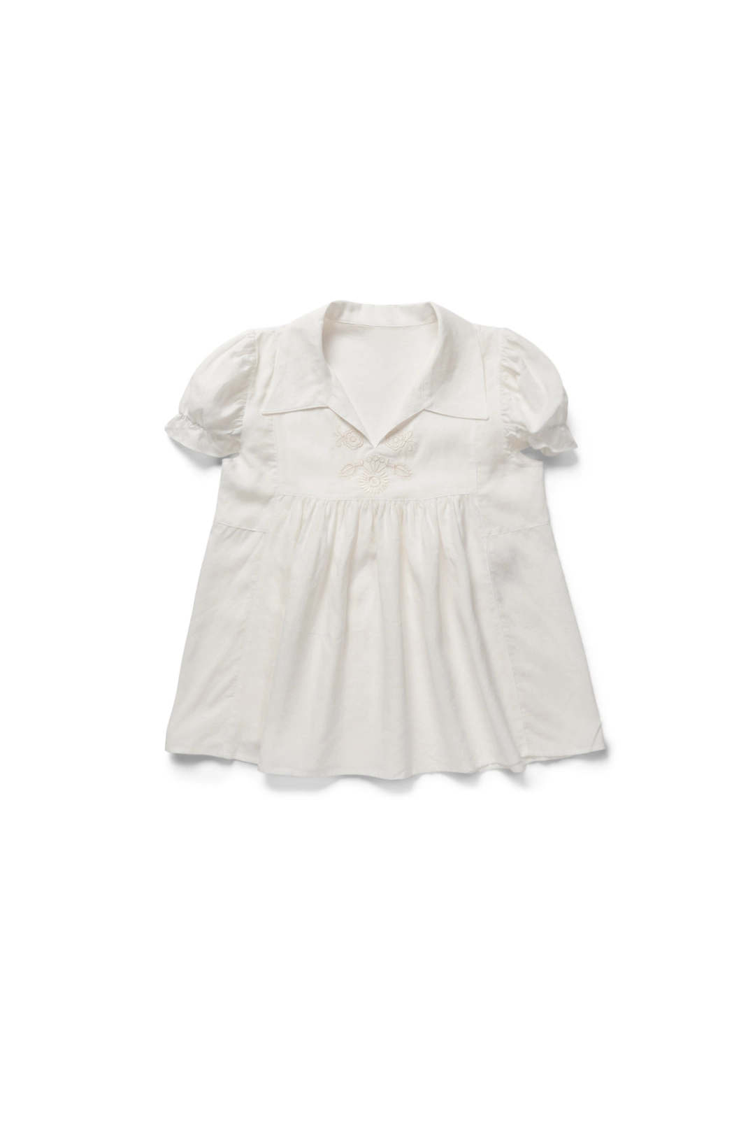 위드아웃썸머 Sie stitch blouse_ivory 상품 이미지 3