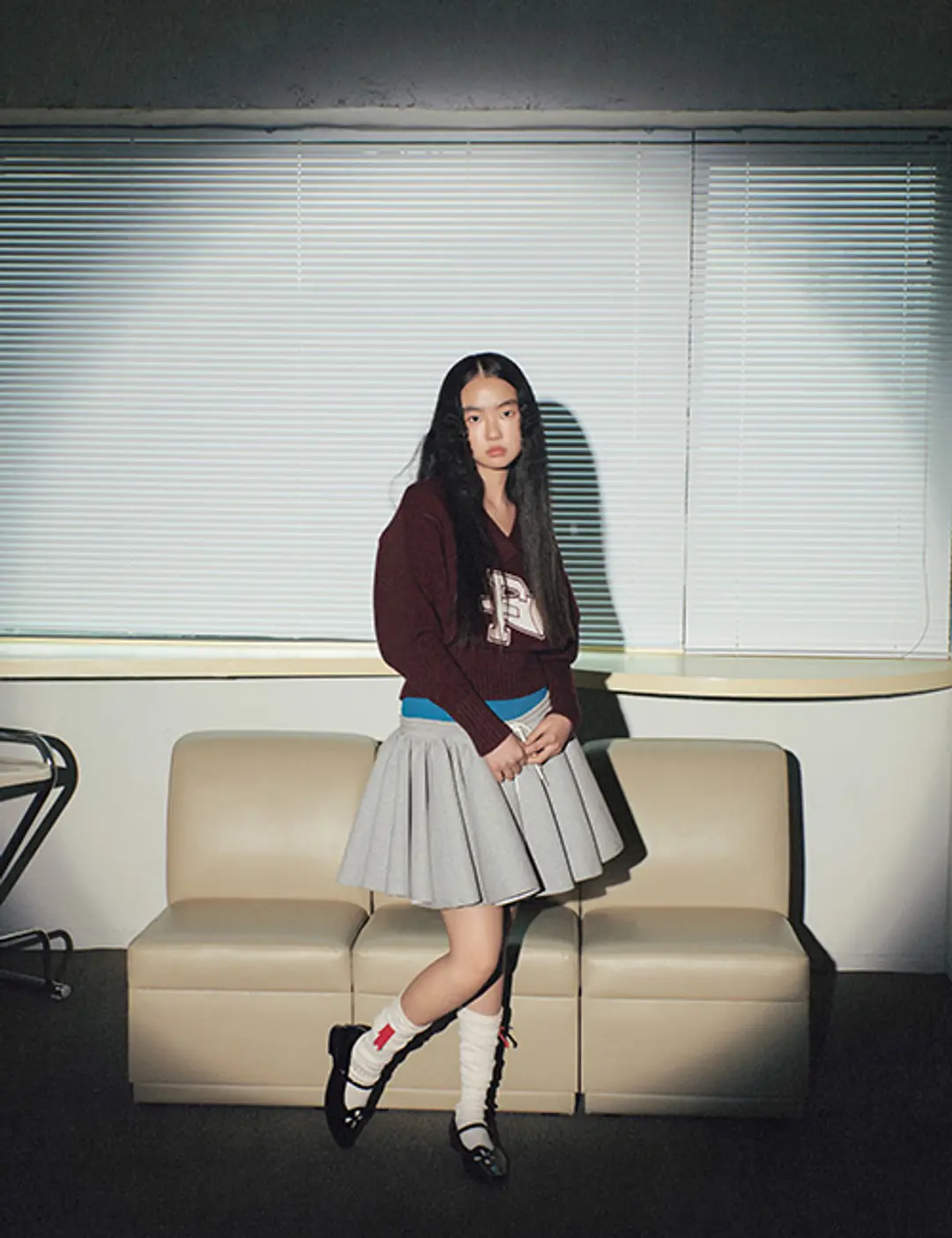 프레클 gathered full skirt 상품 이미지 2