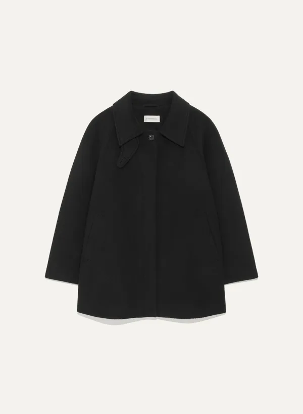 Cassia Half Coat Black