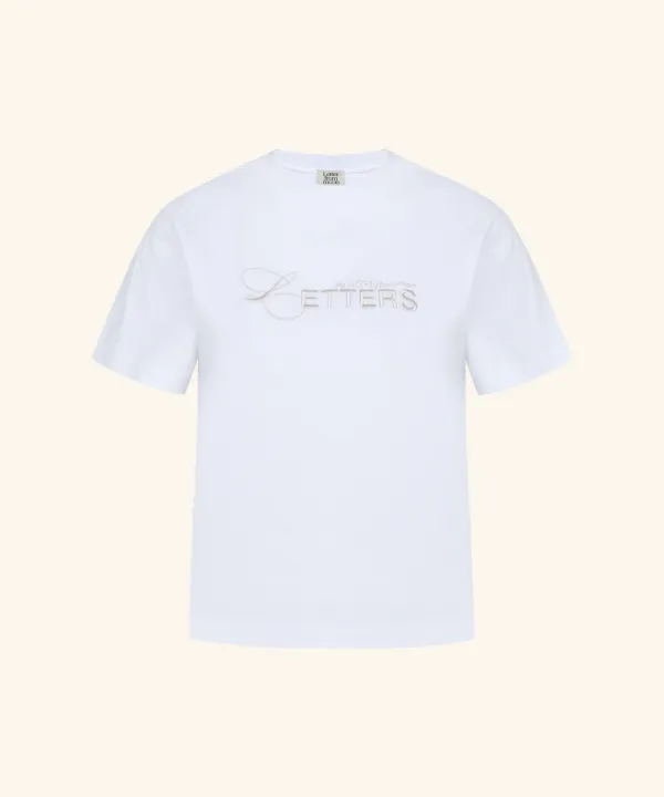 Shining Logo T-Shirt ( White )