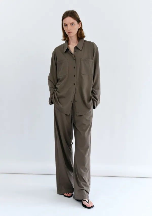 Classic Lounge Pants in Khaki Brown