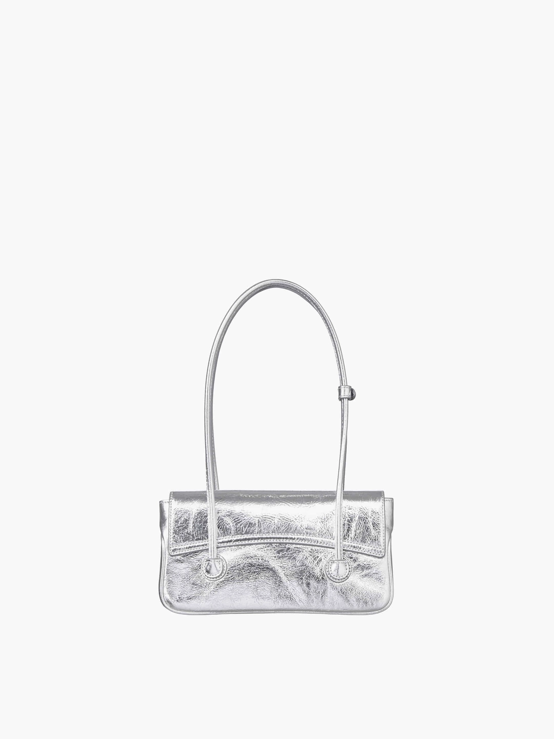 마지셔우드 FLAP SMALL_silver crinkle 상품 이미지 2
