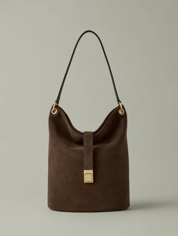 Rue Bag Suede Chocolate