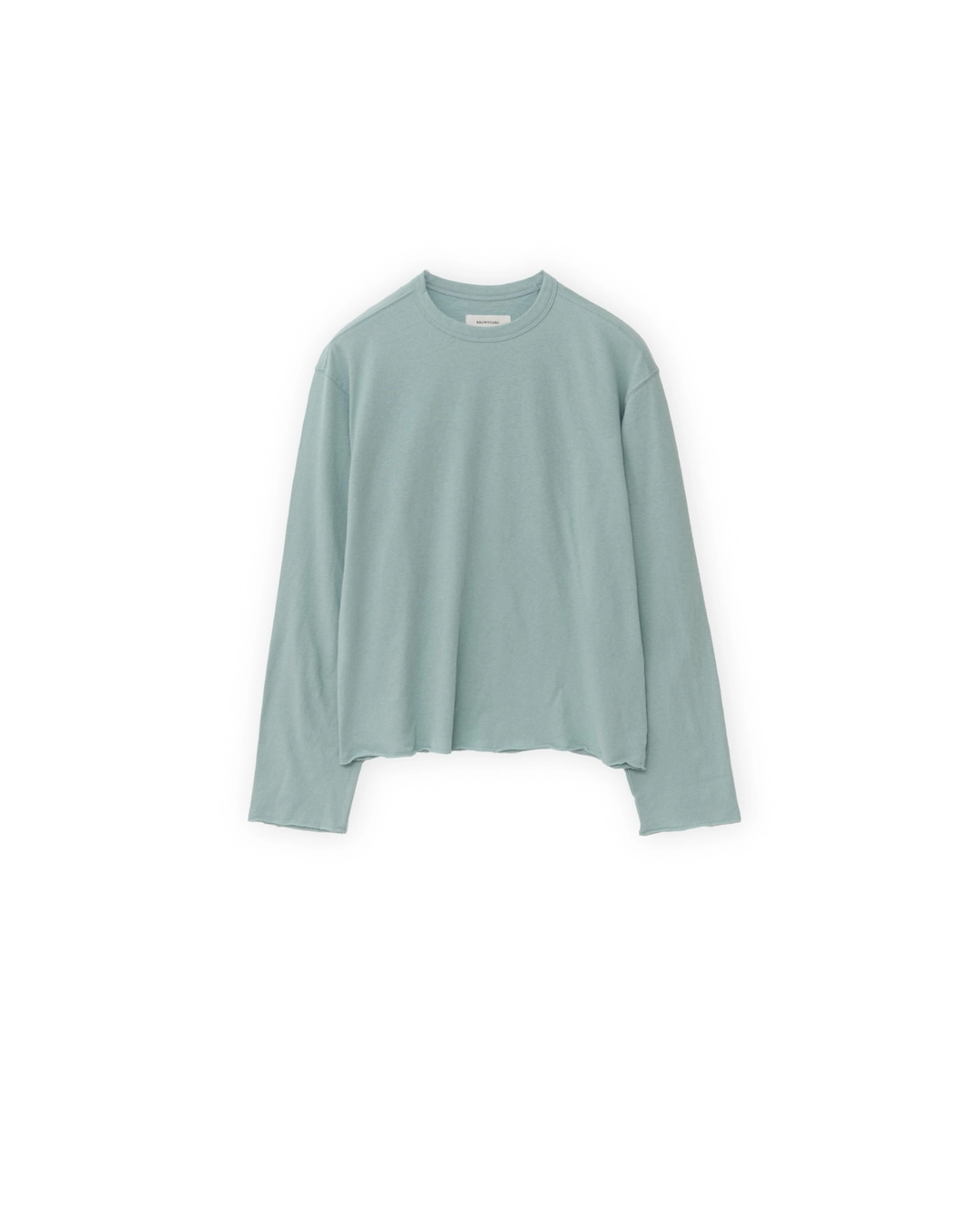 브라운야드 W Cut Off Long Sleeve, Blue 상품 이미지 1