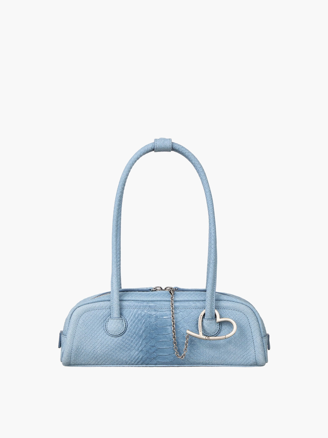 마지셔우드 SOFT BOSTON EW MINI_blue python effect suede 상품 이미지 1