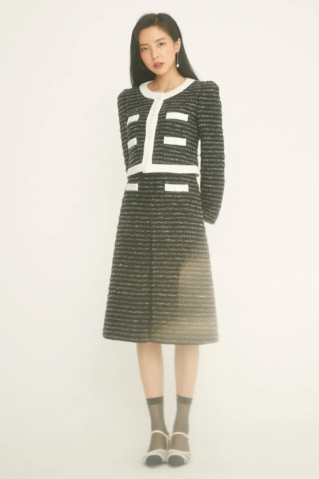 하나보 NO.13 SKIRT - BLACK 상품 이미지 1