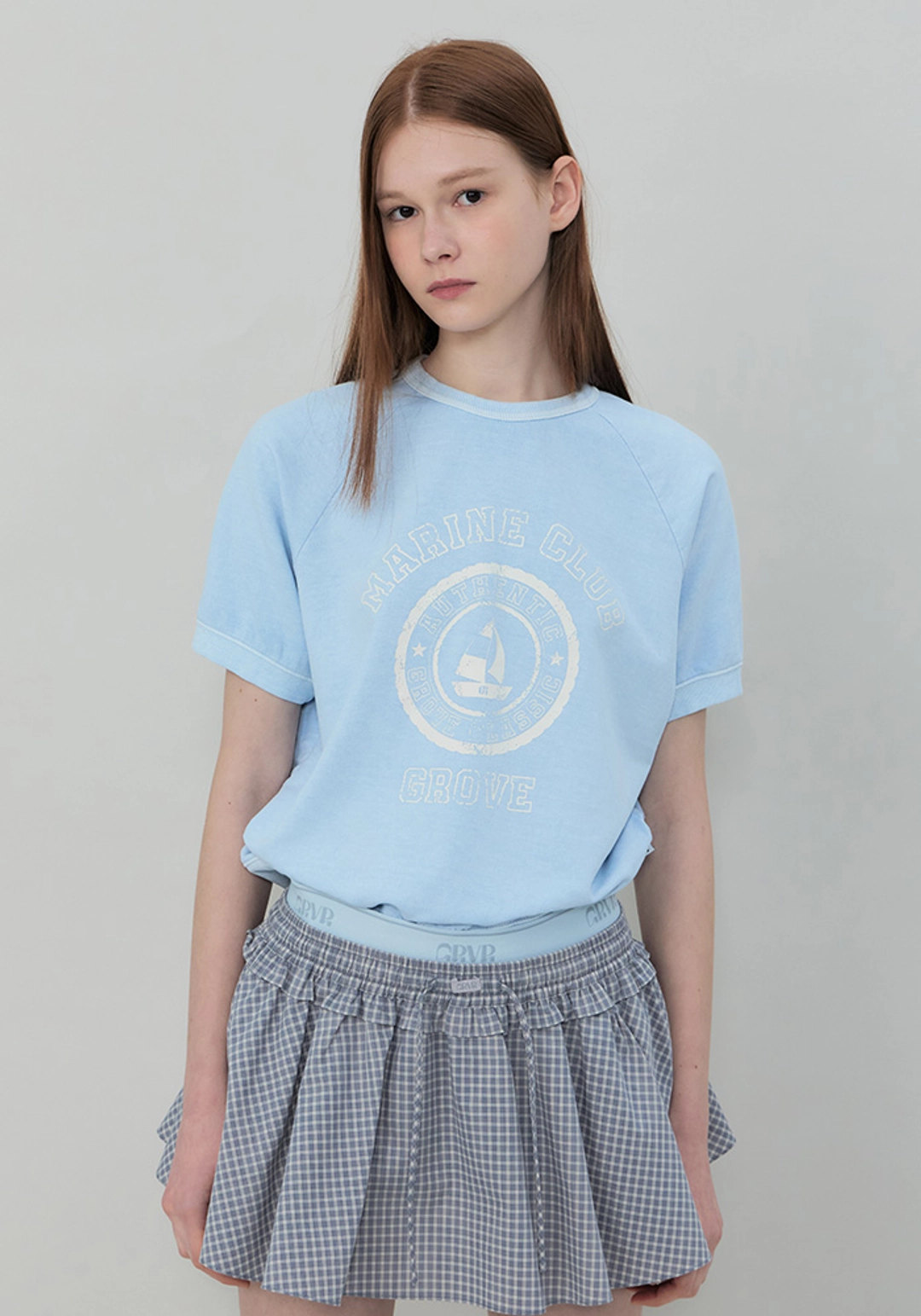 그로브 GROVE MARINE CLUB T-SHIRT [4COLORS] 상품 이미지 2