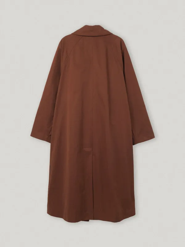 Terracotta Coupole Trench Coat