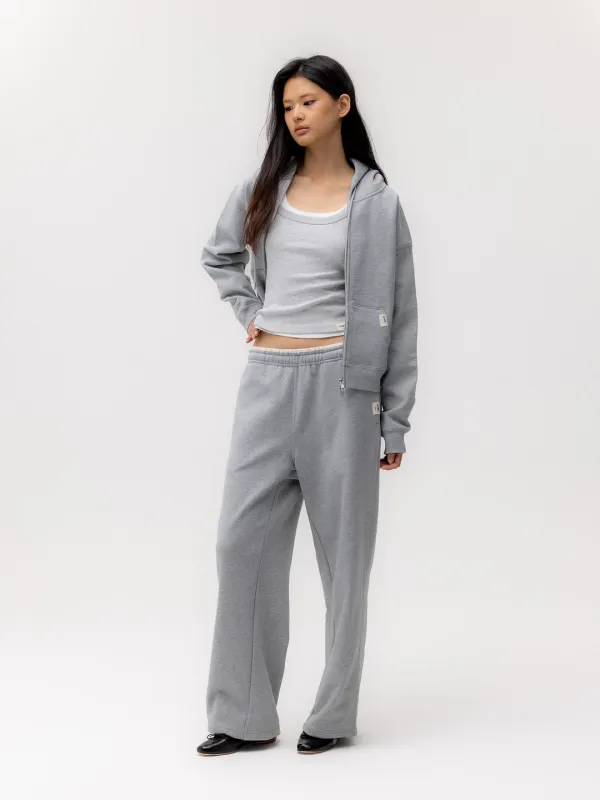 G CONTRAST SWEATPANTS 2.0 (MELANGE GRAY)