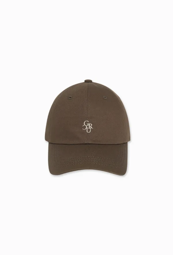 Grace Logo Ball Cap (Brown)