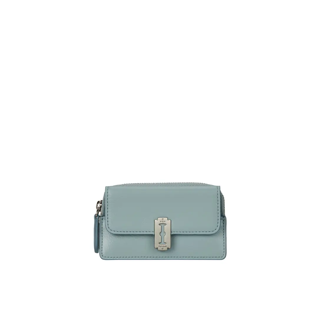 분크 [아울렛] Perfec Slim Zipper Card Wallet (퍼펙 슬림 지퍼 카드지갑) Reef Green 상품 이미지 1