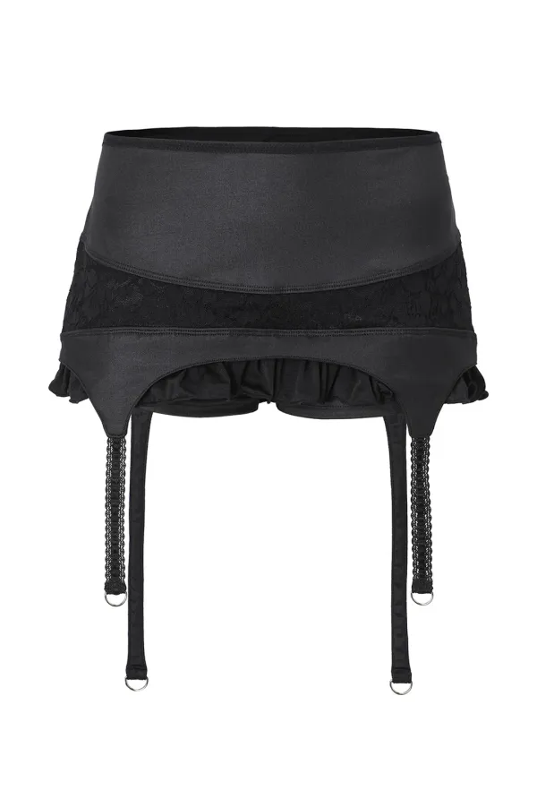 Lace garter skirt