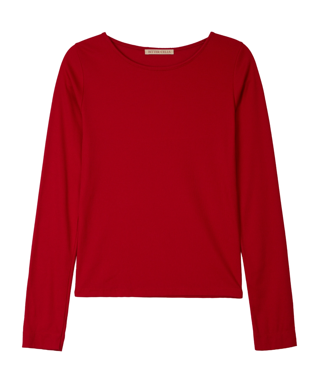 비터셀즈 Essential Tencel Long Sleeve-Red 상품 이미지 1