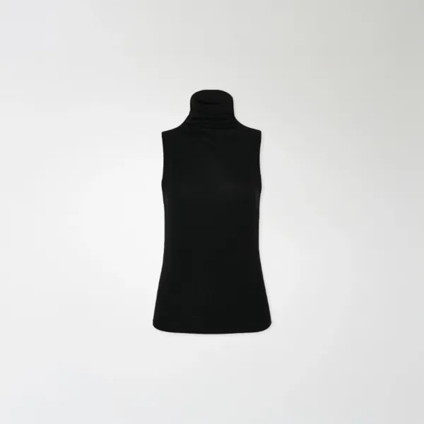 Sorr high-neck sleeveless tee