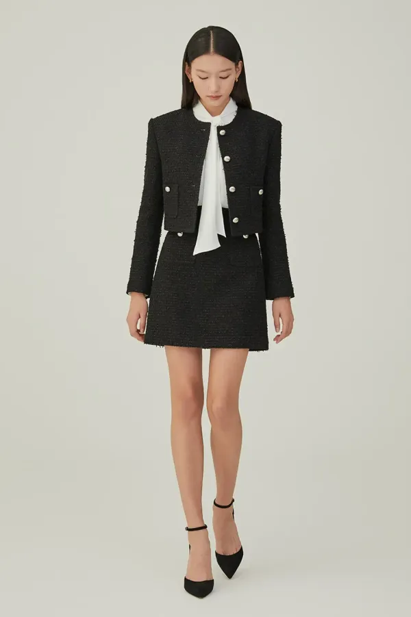 NO.25 SKIRT - BLACK