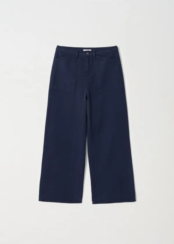 [8th] Dyeing Patch Pocket Denim_Blue