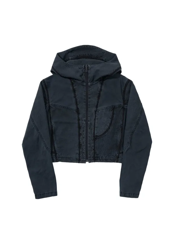 Dyed Crop Jacket