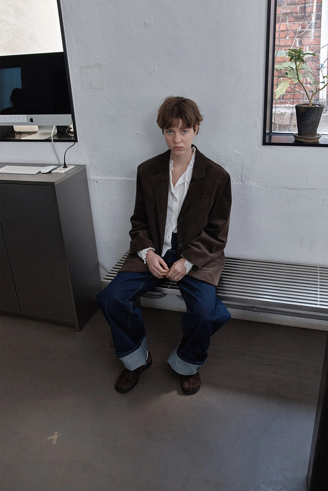 브렌다 브렌든 vermont jacket - brown 상품 이미지 3