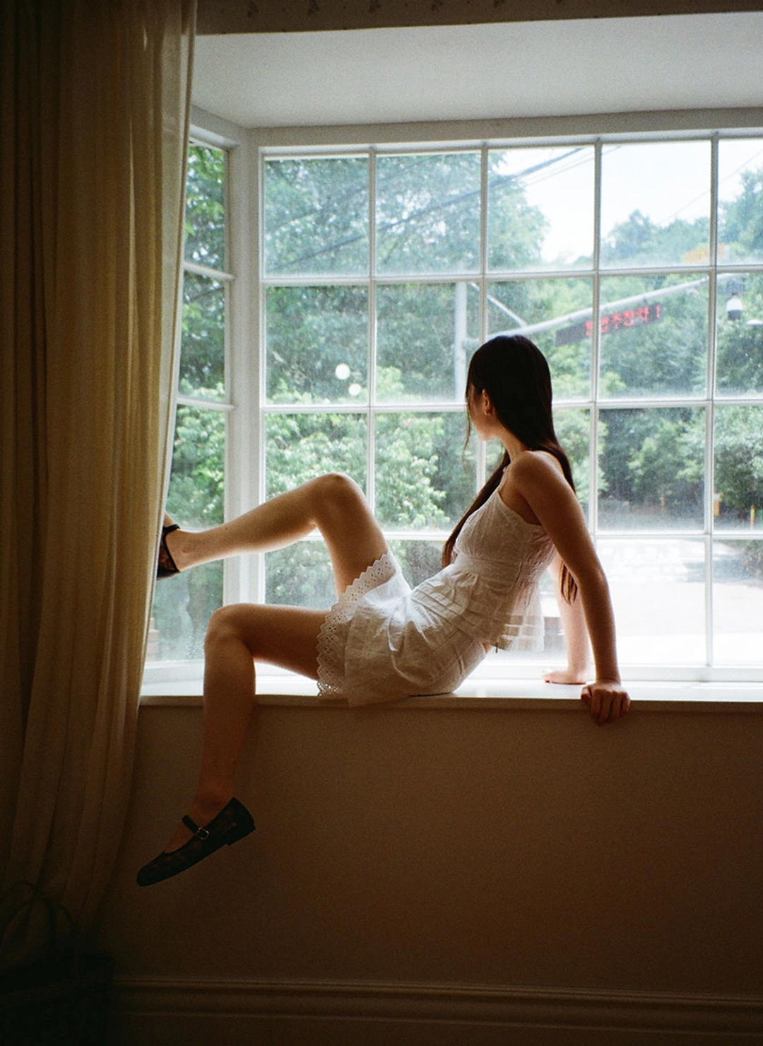루루서울 Champagne Skirt (White) 상품 이미지 2