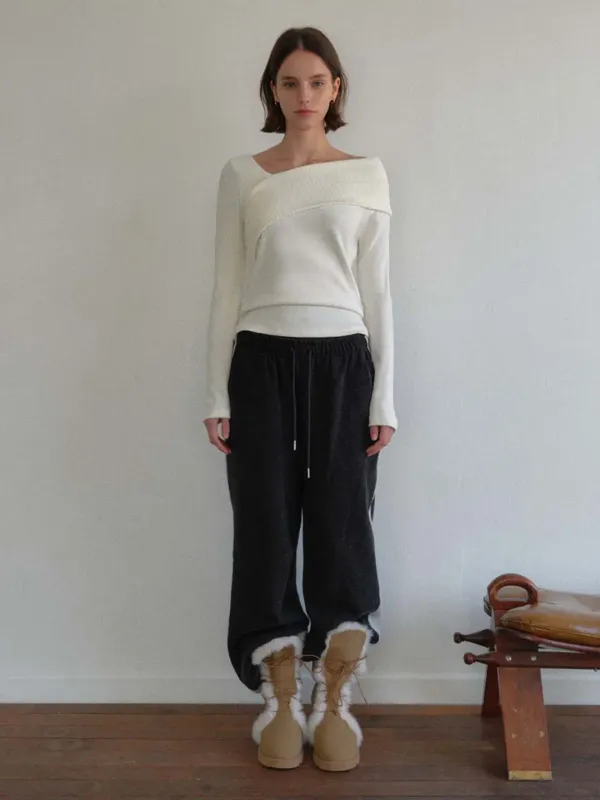 RENA OFF SHOULDER TOP_IVORY