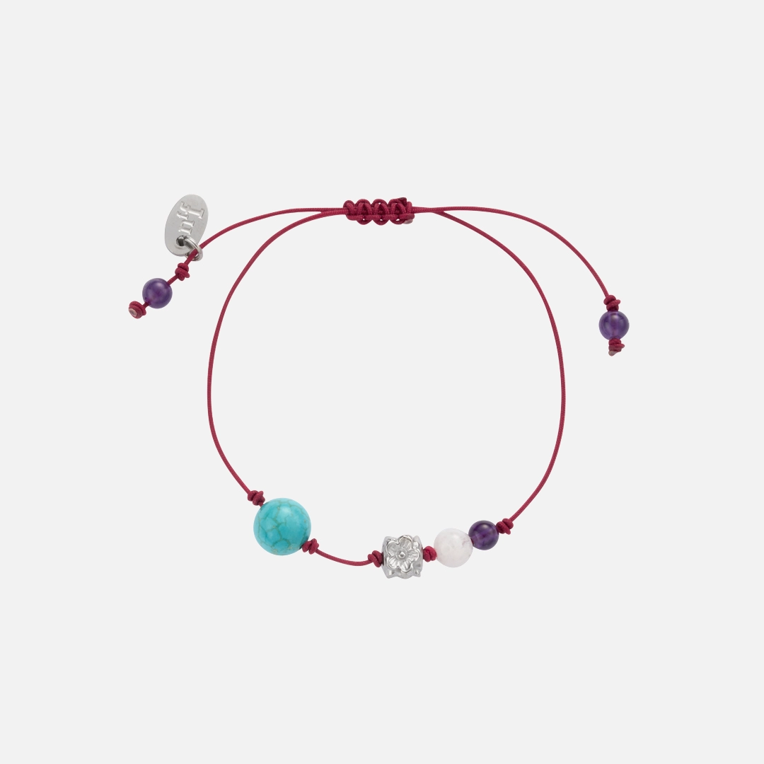 엔프프 earth blend bracelet-red 상품 이미지 2