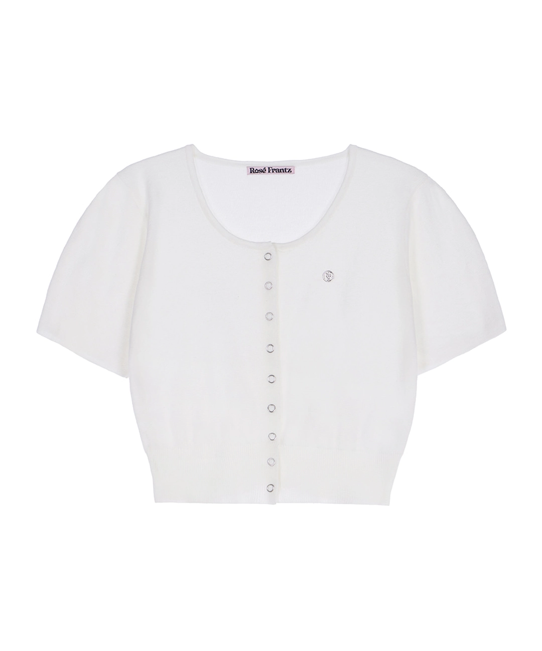 로제프란츠 Eyelet Half Sleeve Cardigan [Ivory] 상품 이미지 1